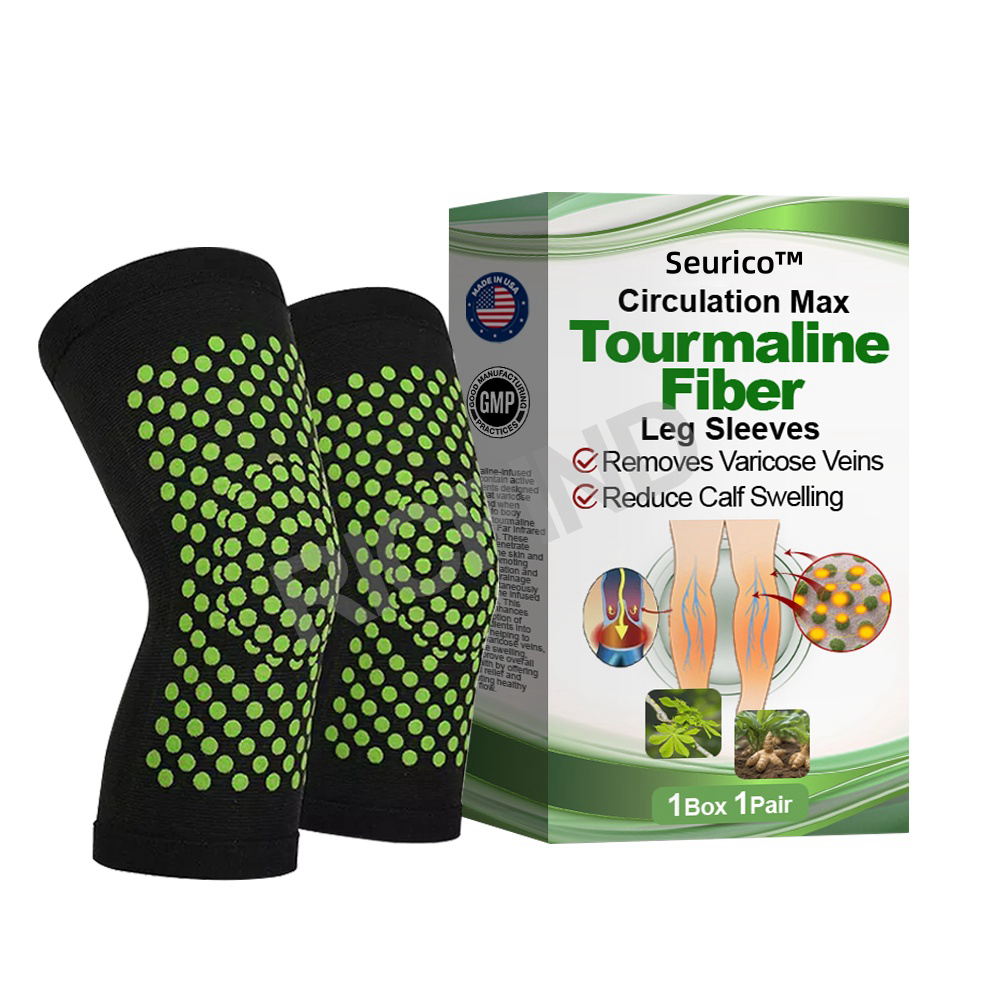 Seurico™ Circulation Max Tourmaline Fiber Leg Sleeves
