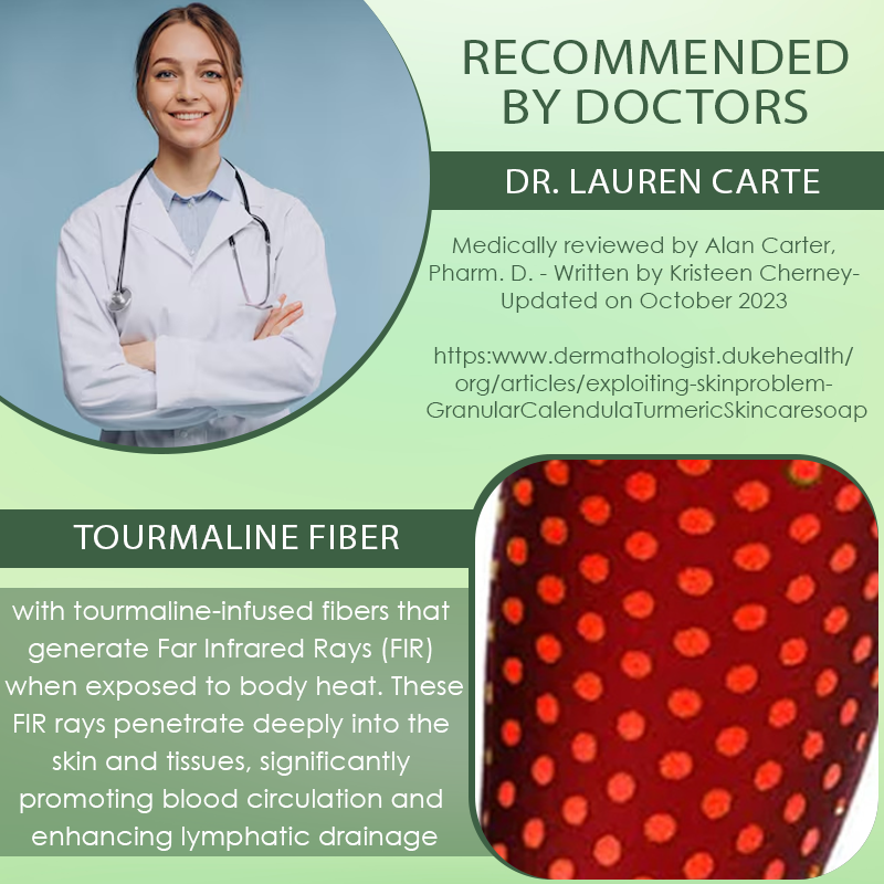 Seurico™ Circulation Max Tourmaline Fiber Leg Sleeves