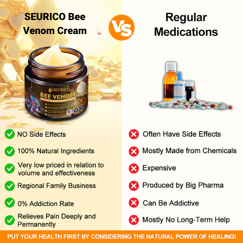 SEURICO™ Bee Venom Joint & Bone Therapy Cream — Targeted Relief and Recovery Backed by Science