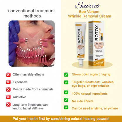 🎁Seurico™ Botox Bee Venom Wrinkle Removal Cream✨🐝