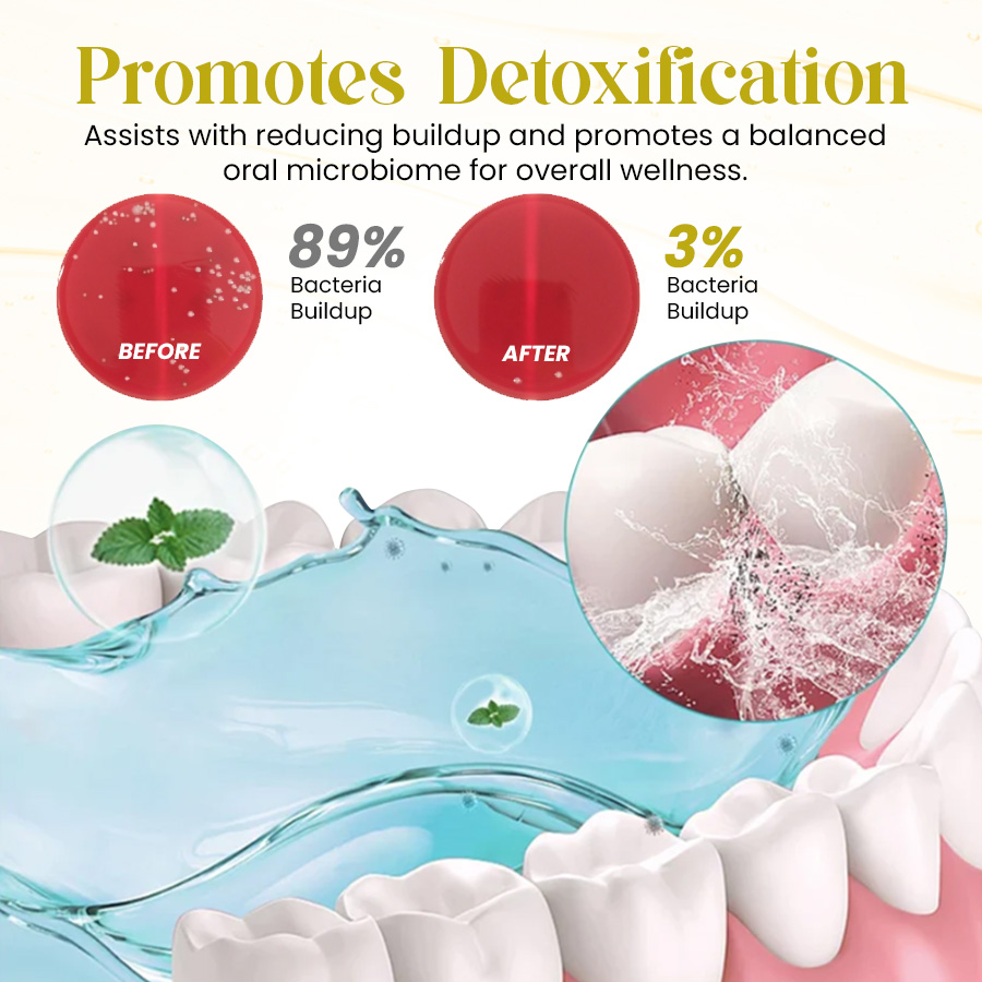 🎄 Holiday Sale Extravaganza: Enjoy 50% Off! 🎁  POWERFUL ORGANIC COCONUT + PEPPERMINT PULLING OIL 4 OZ (✨ Advanced Formula for Fresher Breath and Healthier Gums ✨)