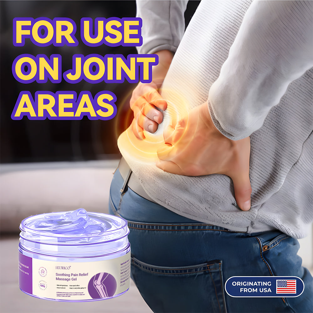 👨‍⚕️Official Store: Seurico™ Turmeric & Emu Oil Arthritis Soothing Pain Relief Massage Gel 👨‍⚕️American Orthopaedics (AAOS) Approved