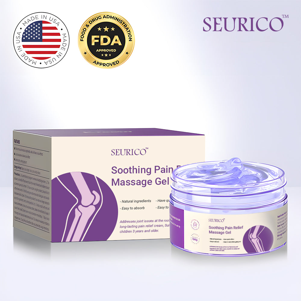 👨‍⚕️Official Store: Seurico™ Turmeric & Emu Oil Arthritis Soothing Pain Relief Massage Gel 👨‍⚕️American Orthopaedics (AAOS) Approved