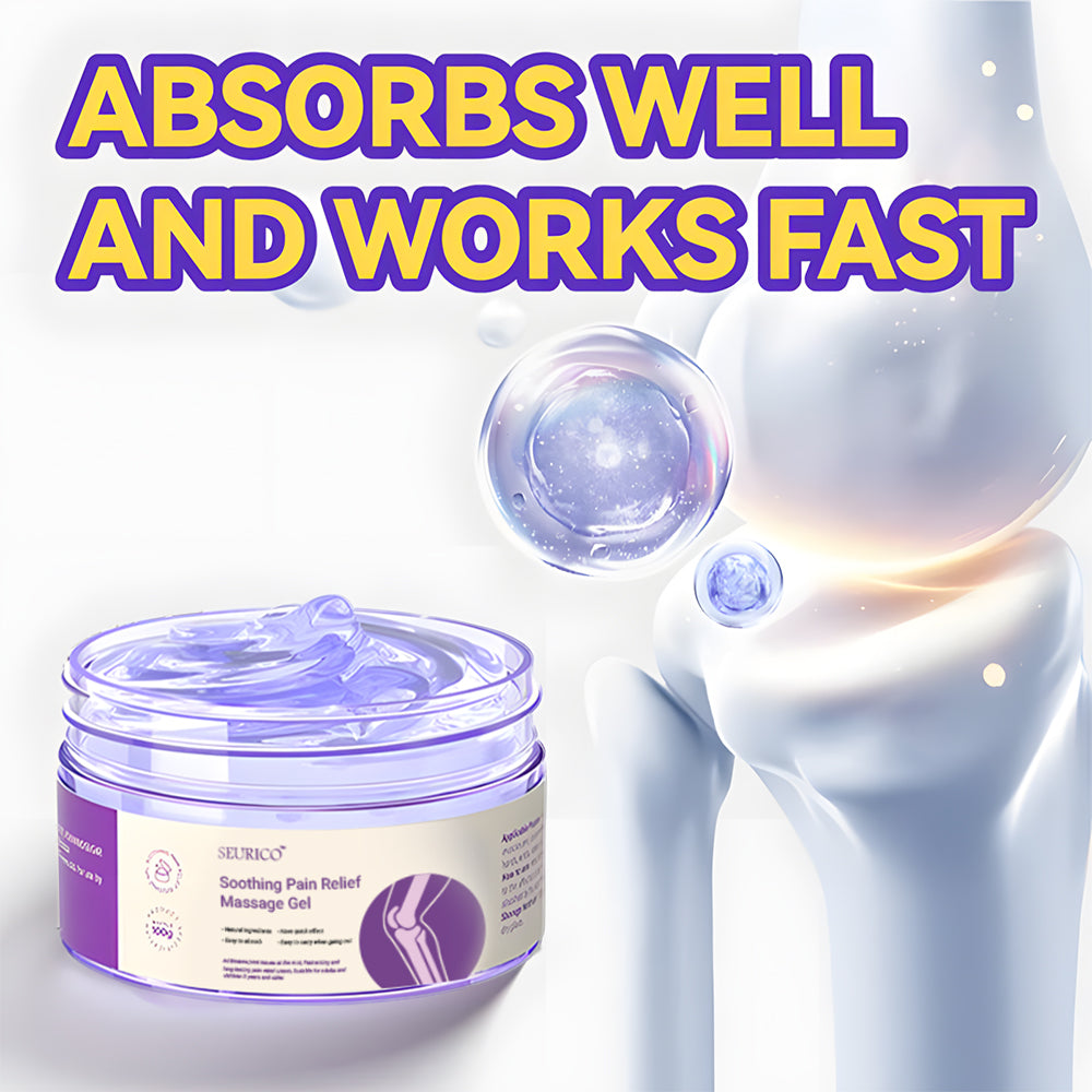 👨‍⚕️Official Store: Seurico™ Turmeric & Emu Oil Arthritis Soothing Pain Relief Massage Gel 👨‍⚕️American Orthopaedics (AAOS) Approved