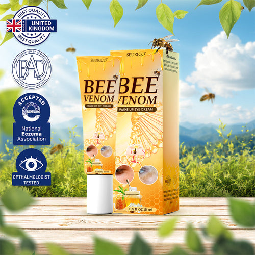 🏆 Seurico™ Collagen+ Bee Venom Anti-Sagging Lifting Wake Up Eye Cream 🐝