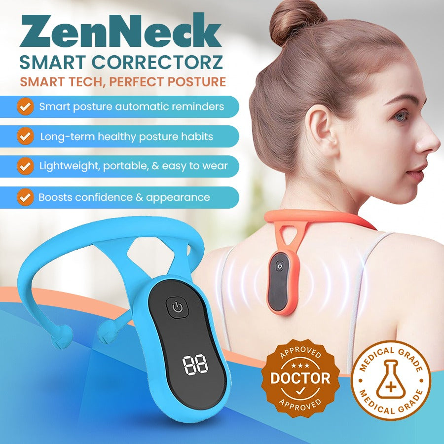 ZenNeck Smart Corrector：Smart Tech, Perfect Posture.