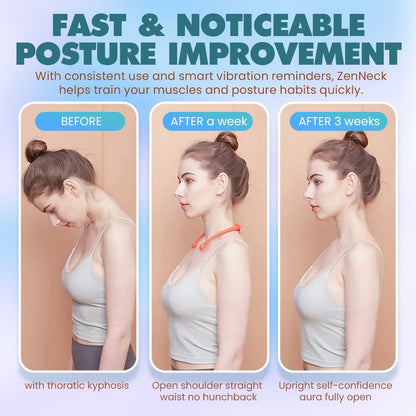 ZenNeck Smart Corrector：Smart Tech, Perfect Posture.