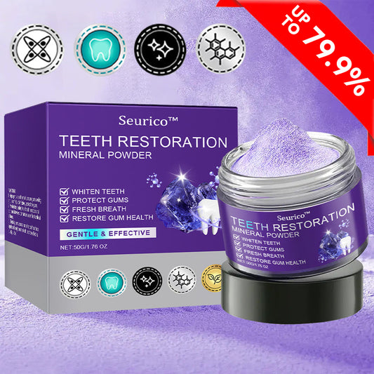 ✅ Seurico™ Gum Repair & Oral Health Powder (CE Certified for Periodontitis, Mouth Sores, and Gum Recession)
