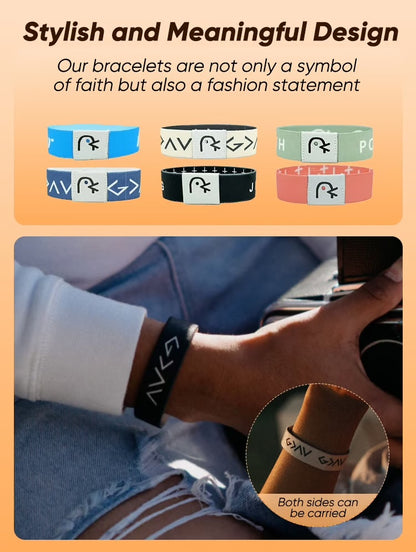 Daily Bible NFC Bracelet Faith on the Wrist