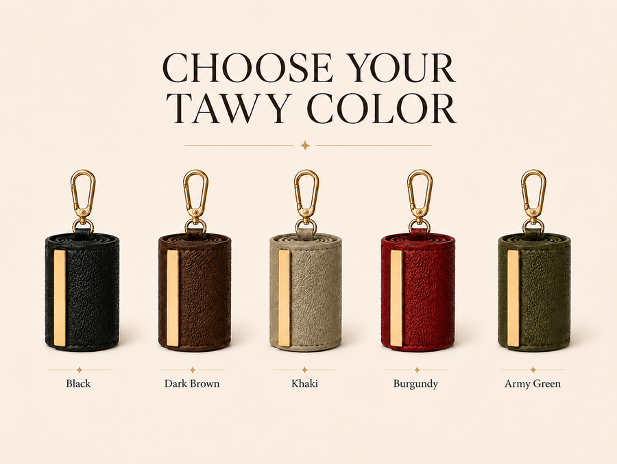 TAHWBAG open tote and compact pouch