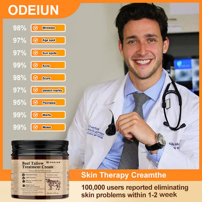 🐂[Official Store] ODEIUN Beef Tallow Repair Treatment Cream