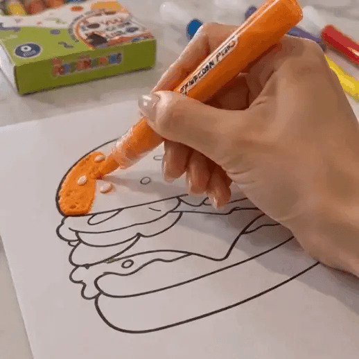 Save 60% by ordering today🔥3D Relief Art Pen – Turn Flat Drawings Into Touchable 3D Art🪄