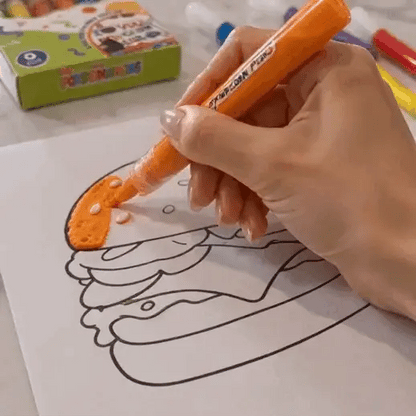 Save 60% by ordering today🔥3D Relief Art Pen – Turn Flat Drawings Into Touchable 3D Art🪄