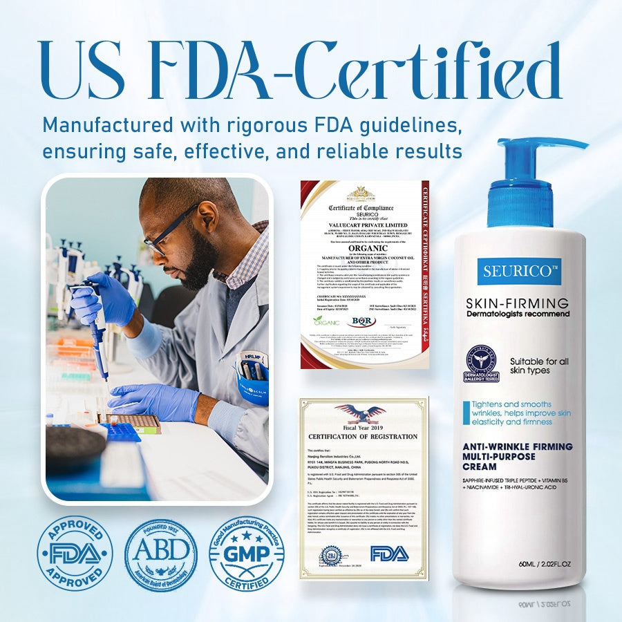 🎄 Holiday Sale Extravaganza: Enjoy 50% Off! 🎁  Seurico™ Ultra Firming & Revitalizing Cream: Renew Skin Firmness