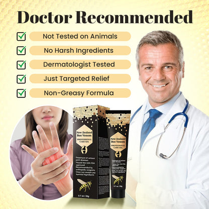 Bee Venom Professional Care Gel (Fast-Acting Bee Venom Therapy for Joint & Muscle Relief)