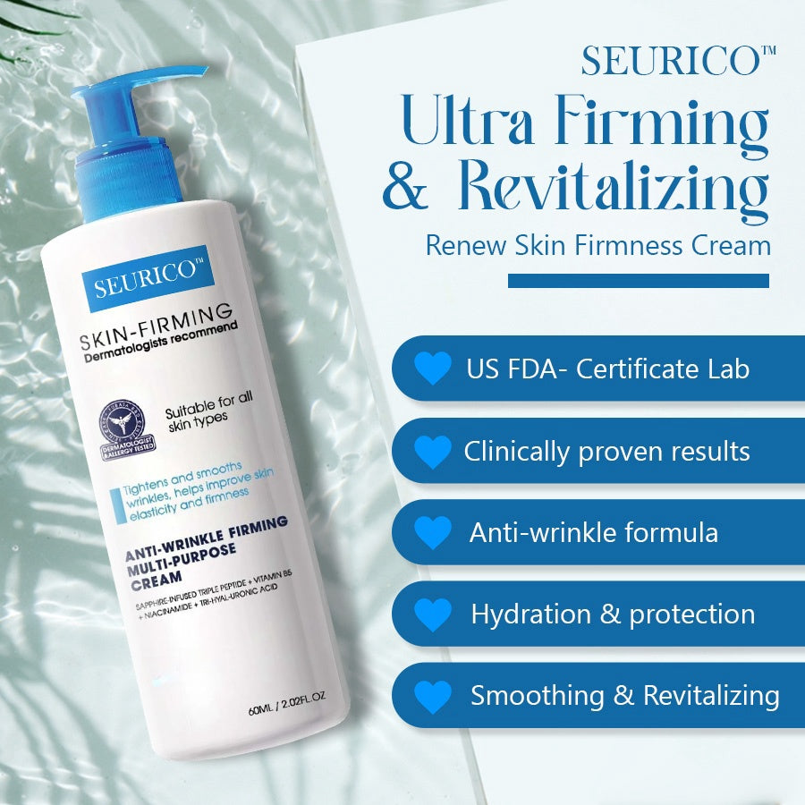 🎄 Holiday Sale Extravaganza: Enjoy 50% Off! 🎁  Seurico™ Ultra Firming & Revitalizing Cream: Renew Skin Firmness
