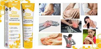 Bee Venom Joint Therapy Pain Relief Gel (New Zealand Bee Extract - Specializes in Orthopedic Diseases and Arthritis Pain)