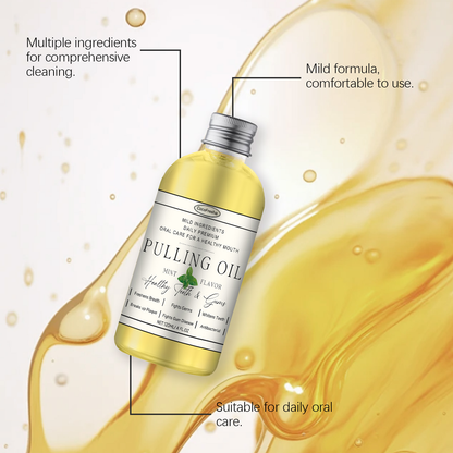 POWERFUL ORGANIC COCONUT + PEPPERMINT PULLING OIL