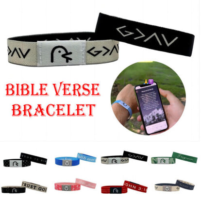 Daily Bible NFC Bracelet Faith on the Wrist